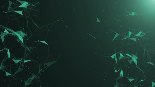 Abstract Geometric Technology Background Animation