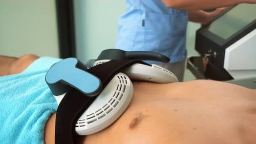 Torso Medical Treatment in a Clinical Setting