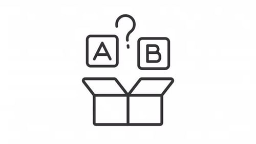 Animation der Produkttestlinie