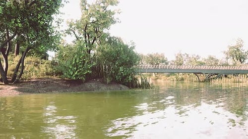 Bela paisagem no parque