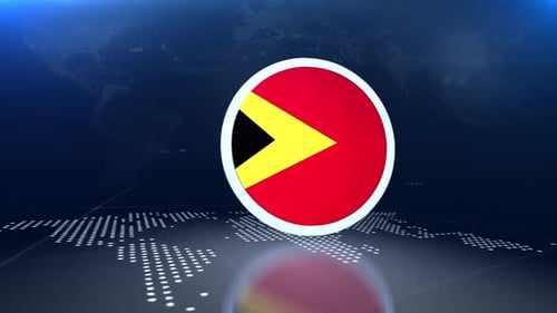 East Timor Flag Transition