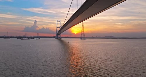 Aerial photo of the bridge 00091