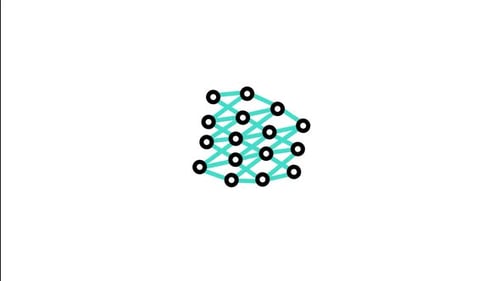 Neural Network Animated Icon