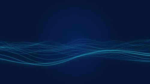 Hintergrund: Bewegung, Blockchain, Netzwerkkonzept, digitale Würfelrotation, globale digitale Daten, hohe Geschwindigkeit
