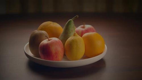 Healthy Nutrition Fruits with Vitamins and Antioxidants