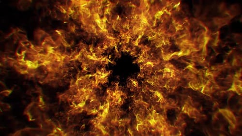 Fire Energy Background 04