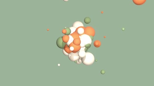 Fluid Abstract Spheres Animation