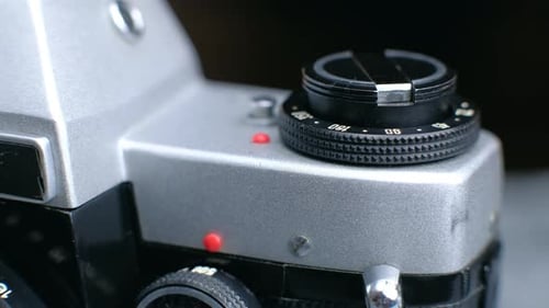 Détails de l'appareil photo vintage