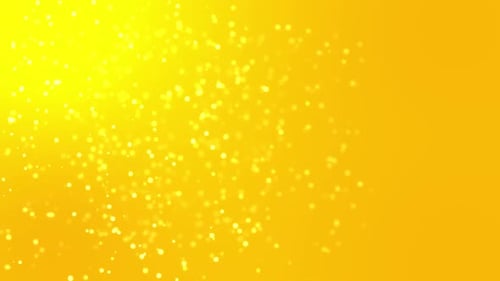 Golden Shimmering Particles Abstract Celebration Background