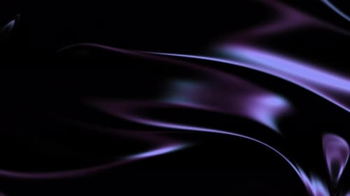 Fluid Abstract Purple and Blue Wavy Motion Background