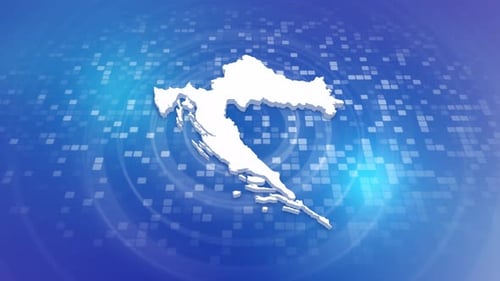 Croatia Map Intro