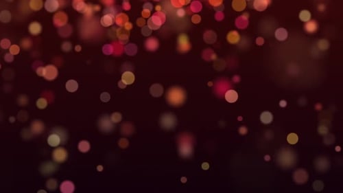 Bokeh-Blasen, sphärischer Bewegungshintergrund