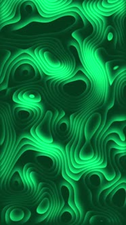 Strange Green Plasma Lines
