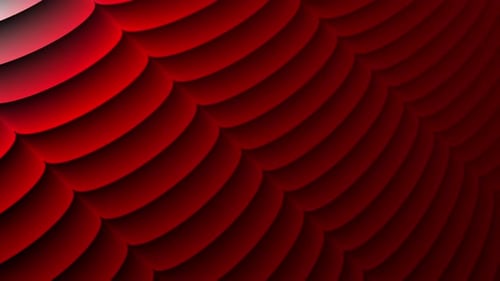 abstract gradient glowing half circle motion background. Abstract red background