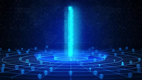 Shield Cyber Security Text Future Digital Technology Ai Cyber Space Deep Learning Background