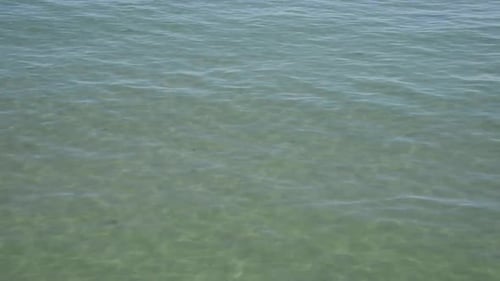 Superficie de agua tranquila y clara que se ondula suavemente