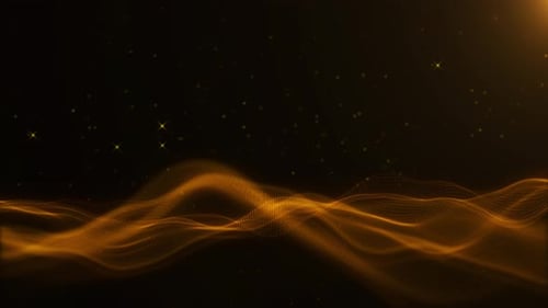 Red digital: línea de flujo de información de alta tecnología, paisaje, onda, big data, tecnología, ingeniería y ciencia