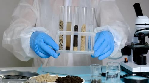 Soil Testing in the Laboratory Selective Focus
