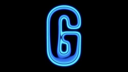 Geisterhafter Buchstabe G