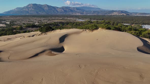 Turkish Coastal Splendor Turkey Coastline Expansive Blue Waters and ...
