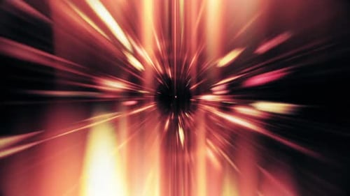 Hot Energy Light Beams Zoom Effect Background