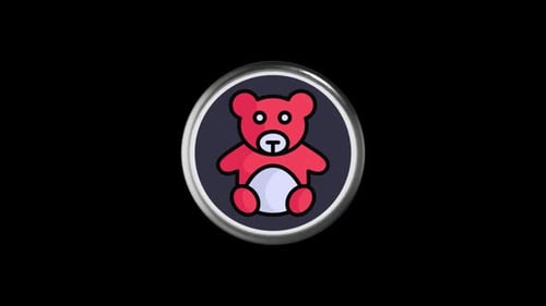 3D-Loop-Animation mit Tiersymbol