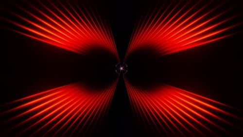 Fondo radiante de VJ Loop que muestra una cautivadora, colorida y vibrante psicodélica futurista