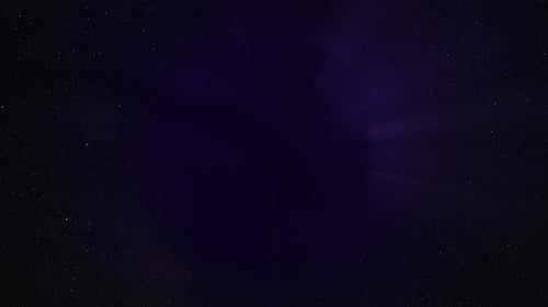 Glow Sphere Planet Structure in Space