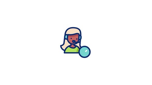 Helpdesk Animated Icon
