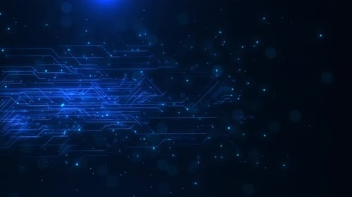 Networking Technology Circuit Board Abstract Lines Communication Background