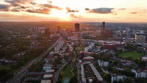 Birmingham Cityscape, England