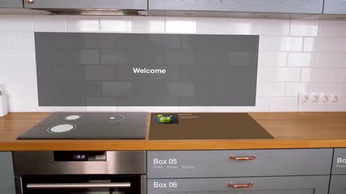 Smart kitchen interface for easy dishes and recipes
