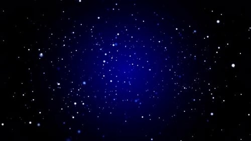 Abstract Particle Background with Light Leaks Loop