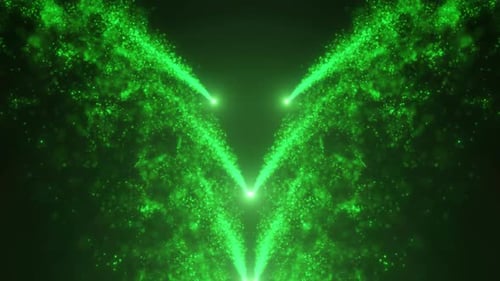 4K particles and sparkles. Christmas glitters. 3D glowing dust trail. Explosion fireworks.