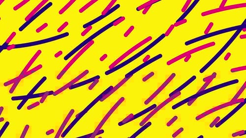 Neon Color Animated Line Background