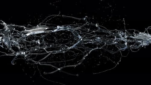 Dynamic Realistic Water Splash Transition Element