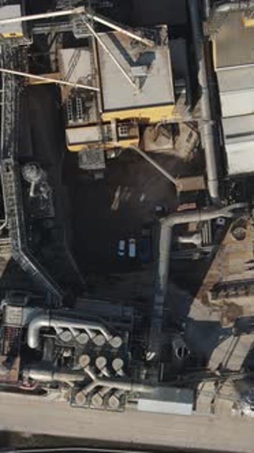 Factory Aerial View