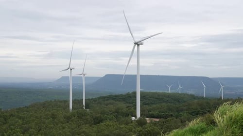 Progressive Idea of Using Wind for Electric Energy By Wind Turbine Farm