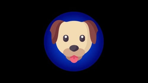 Dog Animals Icons Animation
