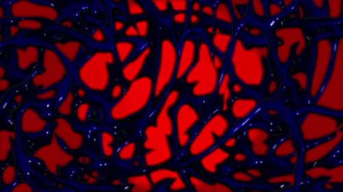 Vibrant Abstract Fluid Motion Background