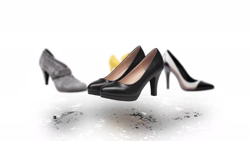Fashion Footwear Dynamic Product Showcase Animation