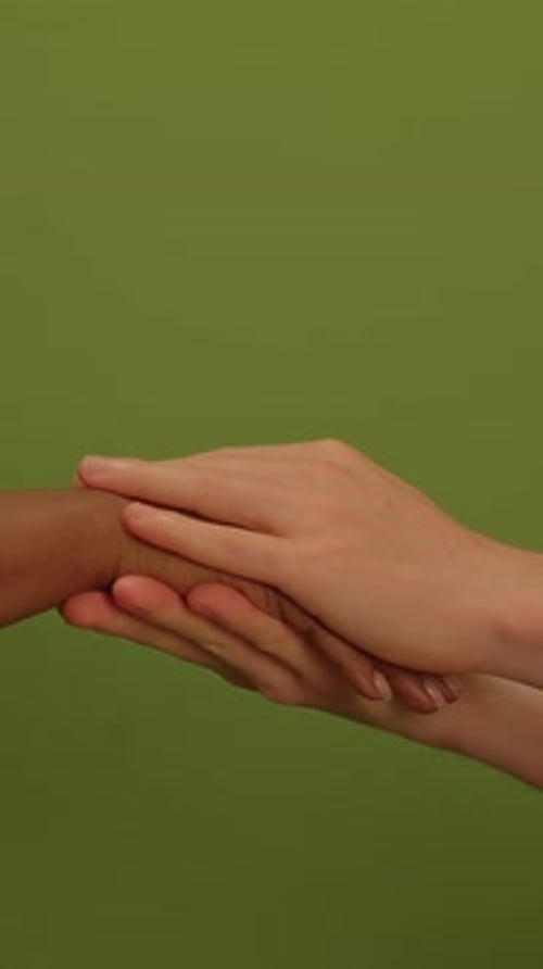 A Collection of Diverse Hands Coming Together Perfectly Symbolizing Unity and Connection