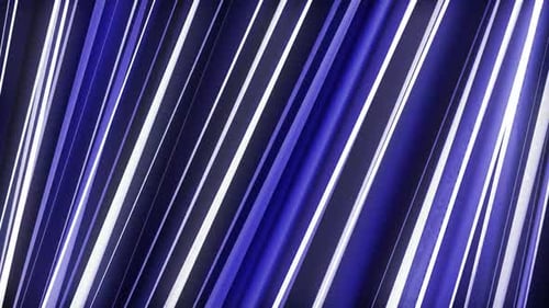 Futuristic Glowing Blue Lines Abstract Background Animation