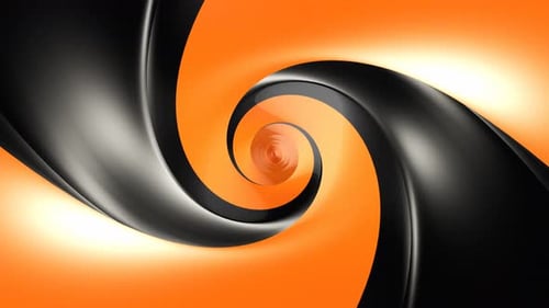 Black and Orange Tunnel, Loopable