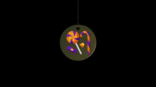 Halloween Candy Icon Animation