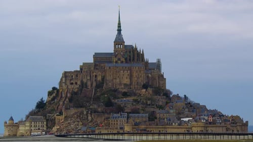 Fairytale Castle Surrounded on All Sides By Water One of the Most Visited Attractions in France