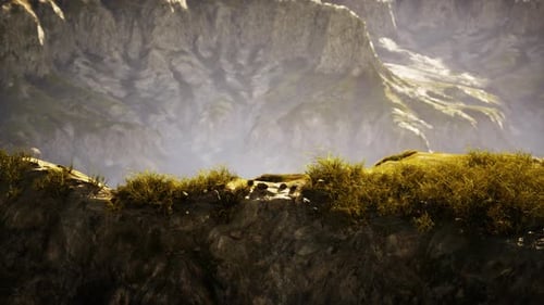 Trekking im Himalaya-Gebirge Nepals mit wunderschönen Hügeln