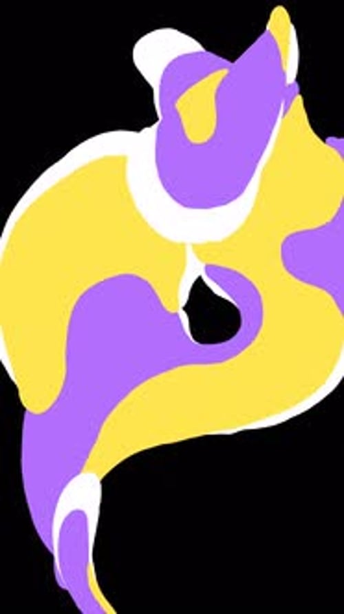 Vertical Liquid Hand Drawn Transitions