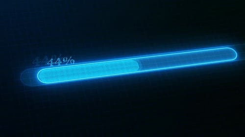 Waiting Progress Bar Animation