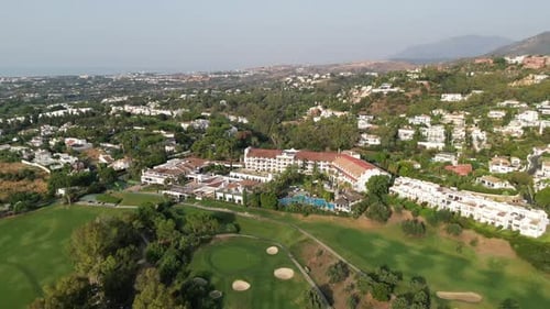 Aerial View of Marbella's Luxurious Landscape